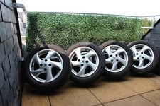 Vends 4 roues (pneus 195/55R15 85V + jantes Sirocco 15 pouces)