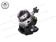 TABLE ROTATIVE INCLINABLE 3"/80mm AVEC MANDRIN AUTO-CENTRANT À 3 MORS DE 80...