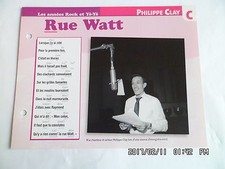 CARTE FICHE PLAISIR DE CHANTER