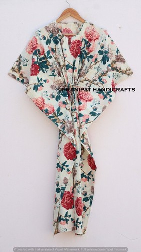 Robe longue caftan maxi