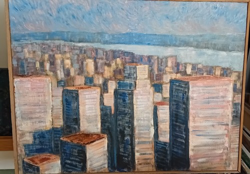 Tableau vue new york andre - vue,