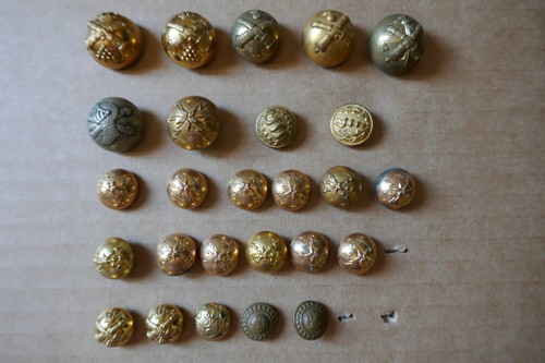 Lot boutons militaire - boutons,