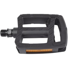 Pédales de plate-forme STEADY FLAT 2 M-WAVE, plastique, noir