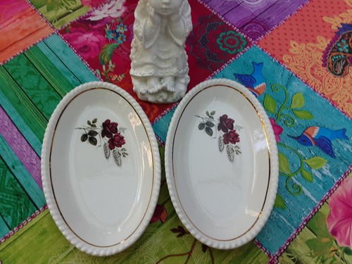 Lot raviers vintage ovale - de,