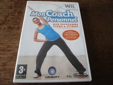 Wii Mon coach personnel, mon programme forme et fitness. Jeu Nintendo Wii - PAL