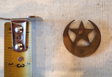 Insigne pour une Chéchia Spahi, Tirailleur Marocain, France WW.2