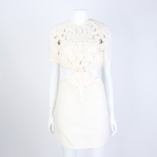 VALENTINO Robe mini en crêpe