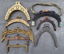 Lot de Fermoirs Montures de sacs Anciens XIX Bourses Minaudières