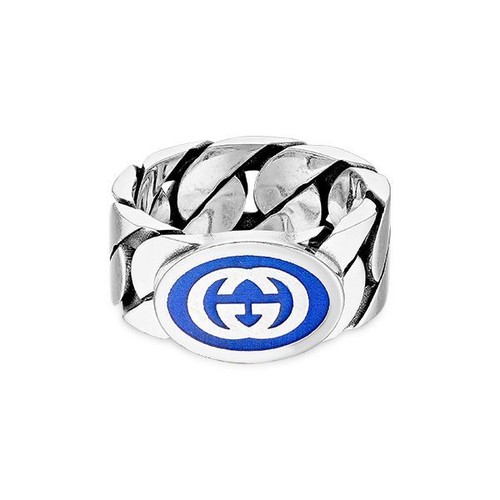 Gucci bague émail g - bague,