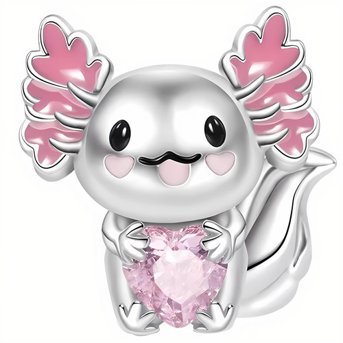 Charms pendentif axolotl avec - axolotl,
