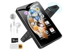 LIUWID - Lecteur MP3 80 Go, 4 pouces tactile, radio FM, livre électronique, e...