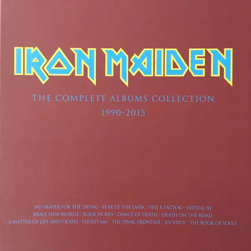 Iron maiden box coffret - iron,