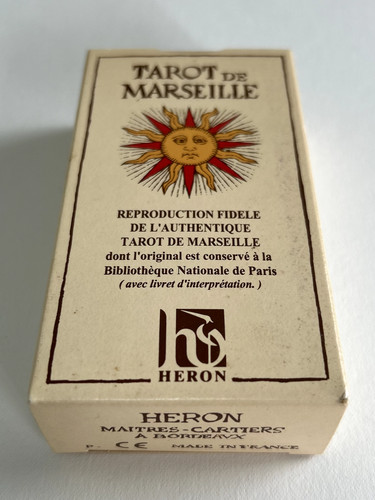 Tarot marseille héron neuf - tarot,