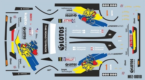 Decals skoda 1 - r5, #1