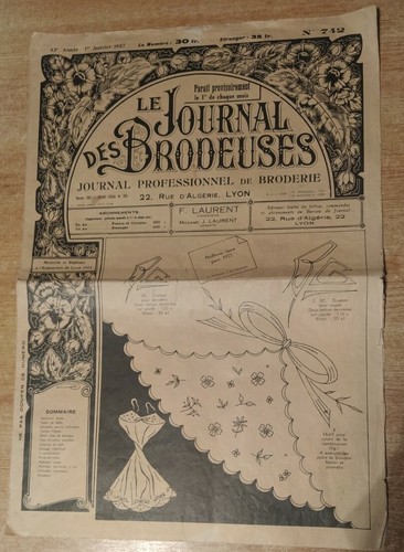 Journal des brodeuses - journal, n°