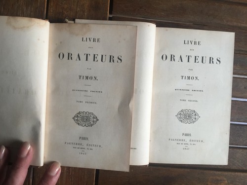 Timon livre des orateurs - timon,