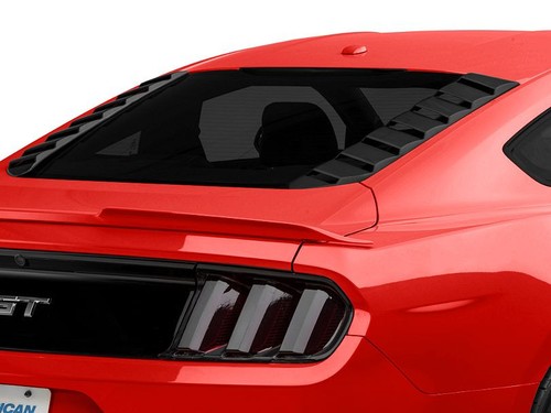 Sport rear window - rear, louvers