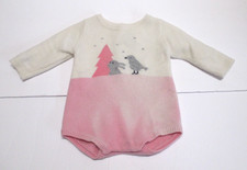 JACADI INFANT GIRLS PINK GRAY