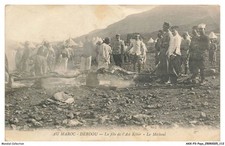 AXXP3-0276-MAROC - DEBDOU - La fete de l'ait kébir - Le méchoui