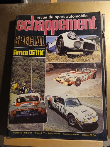 Echappement 09 1974 - n°71, du