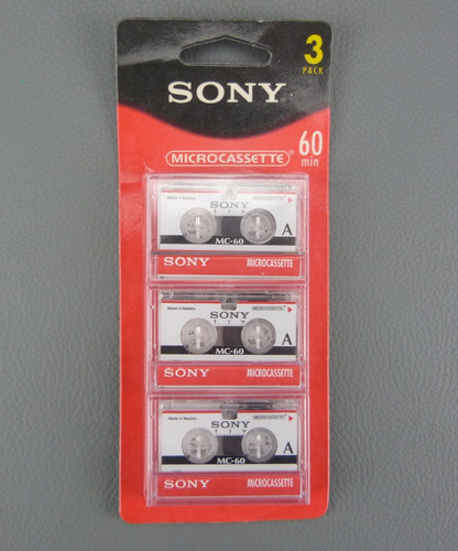 Micro cassettes sony 60 - micro,