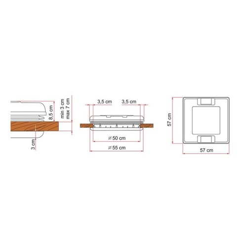 Lanterneau vent crystal - vent, fiamma