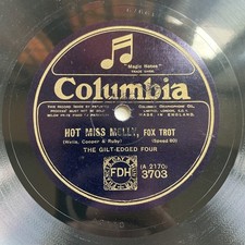 78 RPM Hot Dance, Gilt-Edged