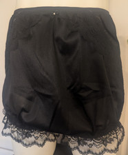 BLACK Nylon Tricot LACY Bubble
