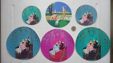 Lot etiquettes anciennes - lot, 6