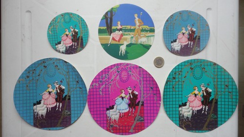 Lot etiquettes anciennes - lot, 6