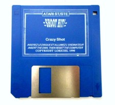 CRAZY SHOT  jeu / game for ATARI  ST STF STE / MEGA ST 520 1040