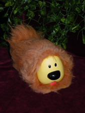 Peluche Chien Pollux Manège Enchantée Vintage Année 90 / Long 30 Cm