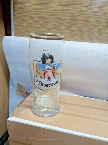 Verre ancien biere - verre,
