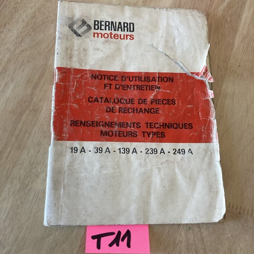 Bernard moteurs 19a 39a - bernard,