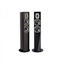 Quadral Chrome Style 52 Paire Noir Piano Enceintes Colonnes Neuf Envoi Express