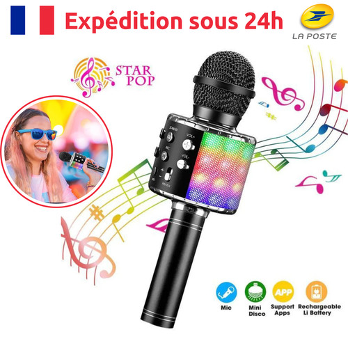 Microphone karaoke sans fil - karaoke,
