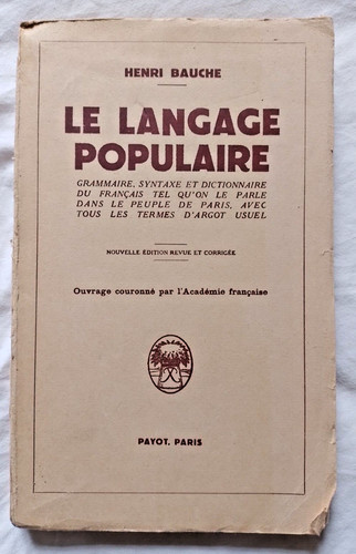 Langage populaire par - populaire,