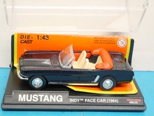 -1/43-NEW RAY -48639-MUSTANG CONVERTIBLE 1964-(indy pace car)-