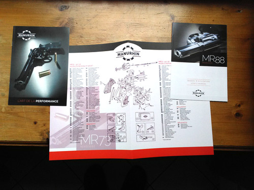 Livrets mr73 mr88 - , manurhin