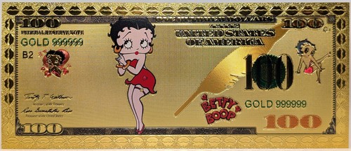 Billet plaqué 24k de - billet,