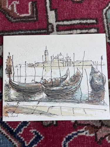 Steinlen venise lithographie - steinlen,