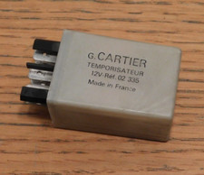 G.CARTIER 02335 RELAIS 12V RELAY 6 PIN MADE IN FRANCE TEMPORISATEUR R25 renault