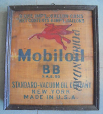 Panneau Publicitaire Mobil Oil