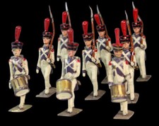 Figurines 9 PIÉTONS Empire