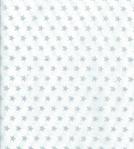 Coupon tissu noel blanc - coupon, et