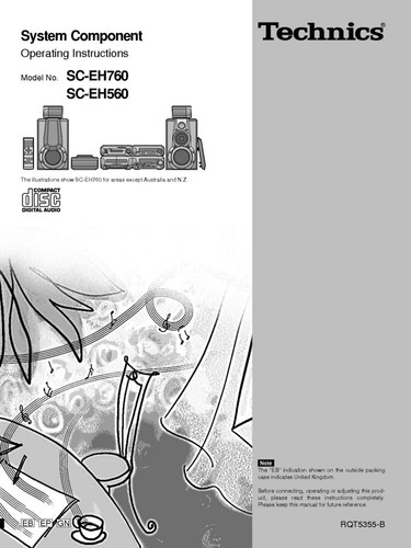 Technics eh760 - technics, sh-eh760