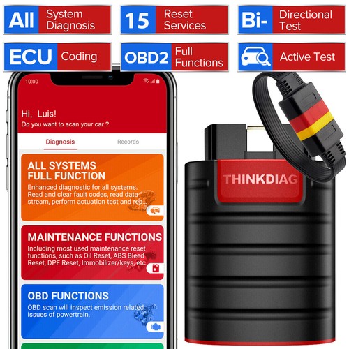Thinkdiag valise diagnostic - thinkdiag,