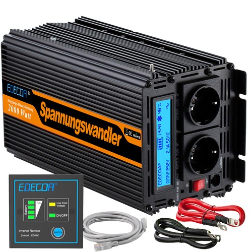 Edecoa convertisseur 12v - 12v, 220v