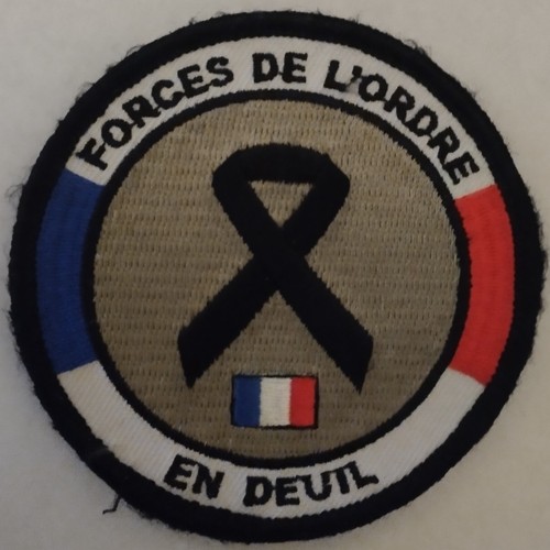 Police nationale deuil - nationale,
