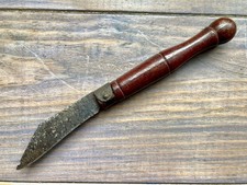 Couteau façon nontron manche bakelite ancien VINTAGE KNIFE MESSER